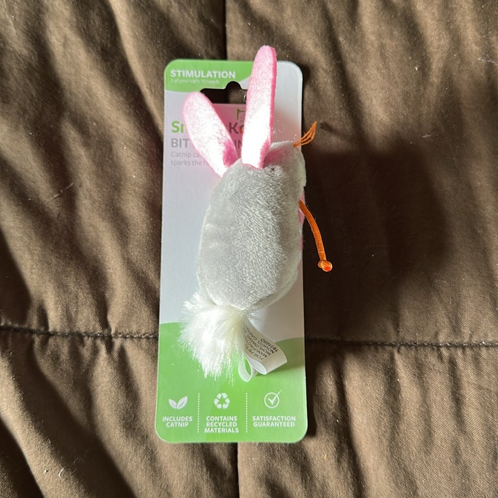SmartyKat Bitty Bunny Catnip Cat Toy - Picture 9 of 10